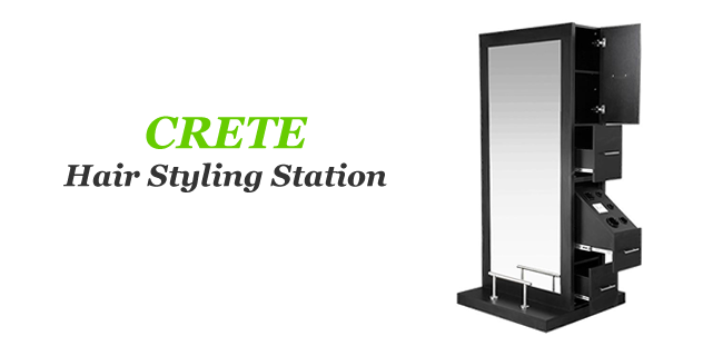 Crete Salon Station, Styling Station, Hair Station for Sale